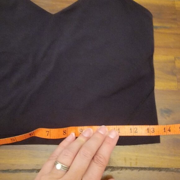 Lululemon Sports Bra Womens 8 Align Black Stretch Tank Top Sporty Gym Fitness - Picture 14 of 15